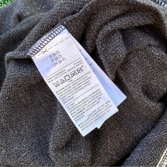 Old Navy Girls Sparkle Grey Jumpsuit  6/7 - Picture 7 of 7